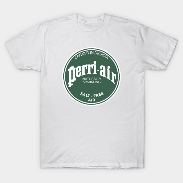 Perri-Air Natural Sparkling Salt-Free Air T-Shirt by nerdprince